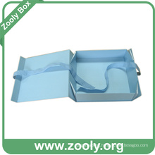 Baby Blue Foldable Cardboard Paper Gift Box